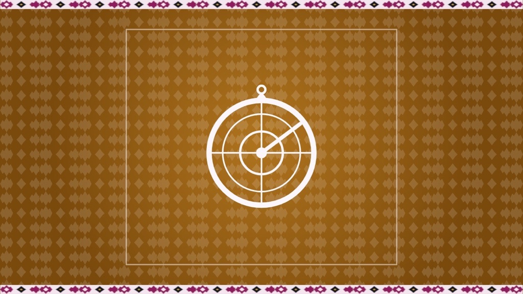 Uzbekistan Wanderer artwork for Ulugh Beg: The Astronomer King of Samarkand, with an illustration of an astrolabe