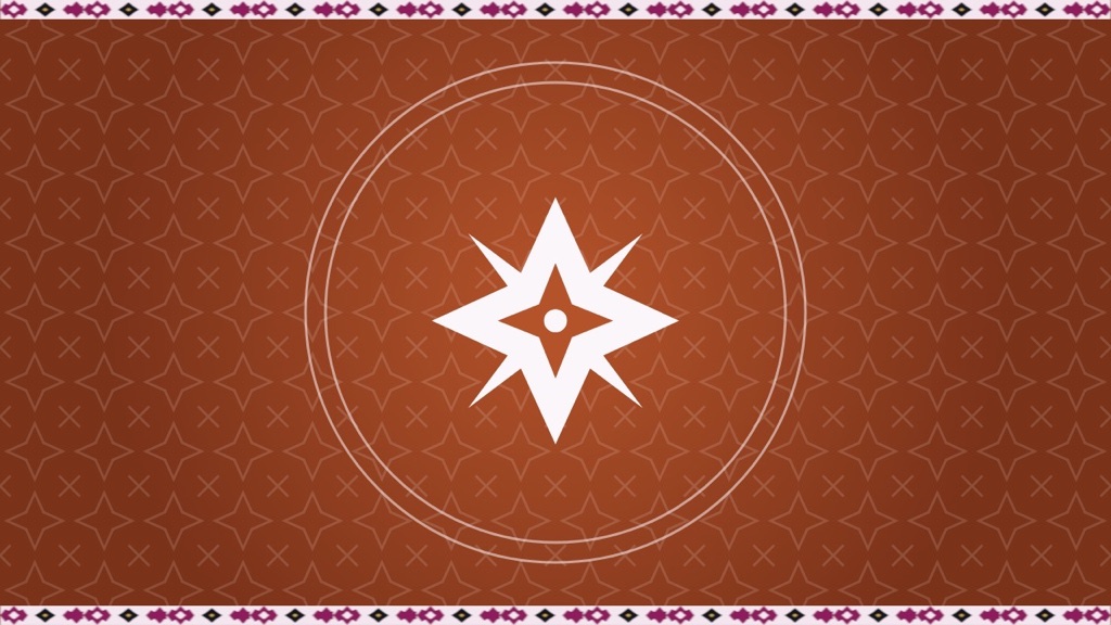 Uzbekistan Wanderer artwork for 12 Mistakes First-Time Visitors Make in Uzbekistan, with an illustration of an eight-point star
